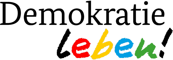 Logo der Demokratie-Leben-Kampagne
